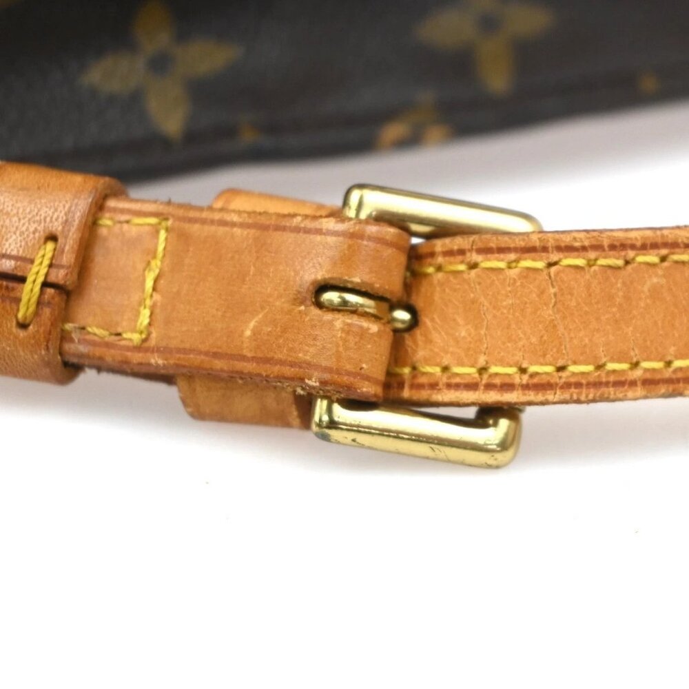 LOUIS VUITTON Saint Cloud MM Shoulder Bag Monogram Leather Brown M51243 31MA062 - Picture 12 of 16